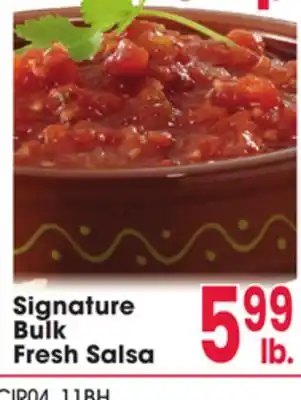 Jewel-Osco Signature Bulk Fresh Salsa offer