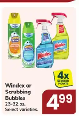 Jewel-Osco Windex or Scrubbing Bubbles offer