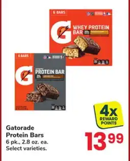 Jewel-Osco Gatorade Protein Bars offer