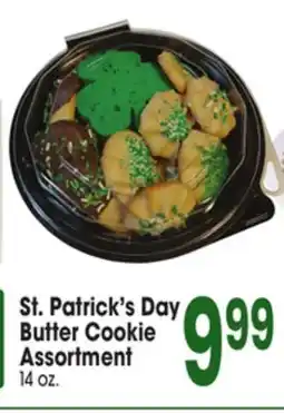 Jewel-Osco St Patrick Butter Cookie Assortment offer