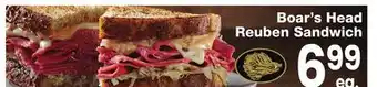 Jewel-Osco Boar's Head Reuben Sandwich offer