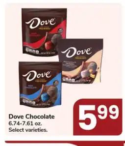 Jewel-Osco Dove Chocolate offer