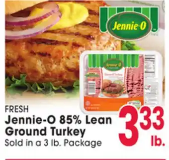 Jewel-Osco Jennie-O 85% Lean Ground Turkey offer