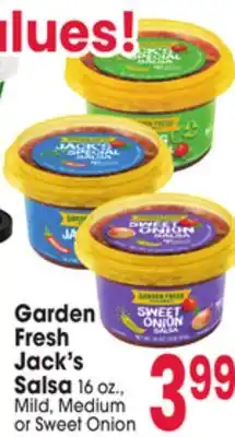 Jewel-Osco Garden Fresh Jack's Salsa offer