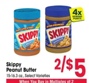 Jewel-Osco Skippy Peanut Butter offer