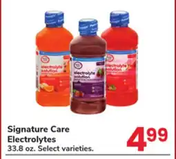 Jewel-Osco Signature Care Electrolytes offer