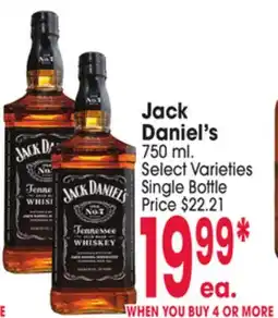 Jewel-Osco Jack Daniel's offer