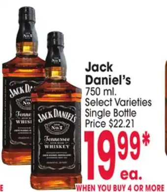 Jewel-Osco Jack Daniel's offer