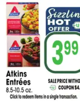 Jewel-Osco Atkins Entrées offer