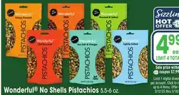 Jewel-Osco Wonderful No Shells Pistachios offer