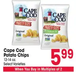 Jewel-Osco Cape Cod Potato Chips offer