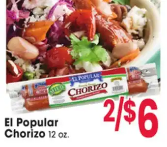 Jewel-Osco El Popular Chorizo offer