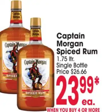 Jewel-Osco Captain Morgan Spiced Rum offer