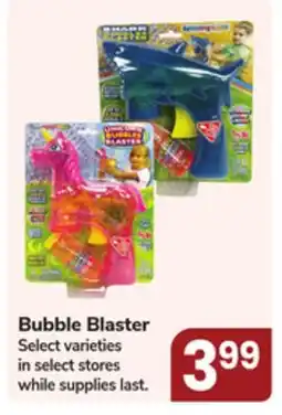 Jewel-Osco Bubble Blaster offer