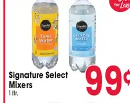 Jewel-Osco Signature Select Mixers offer