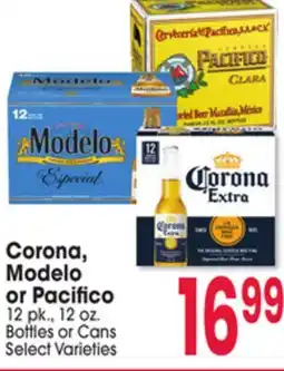 Jewel-Osco Corona, Modelo or Pacifico offer