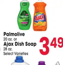 Jewel-Osco Palmolive 20 oz. or Ajax Dish Soap 28 oz offer