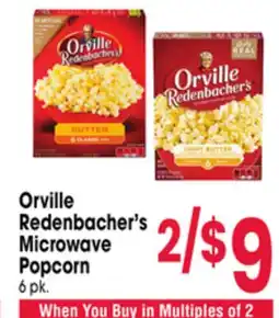 Jewel-Osco Orville Redenbacher's Microwave Popcorn offer