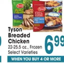 Jewel-Osco Tyson Breaded Chicken offer