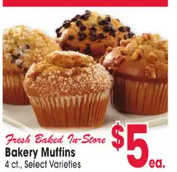 Jewel-Osco Bakery Muffins offer