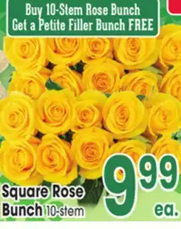 Jewel-Osco Square Rose Bunch Bunch offer