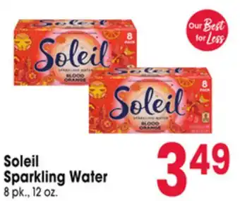 Jewel-Osco Soleil Sparkling Water offer