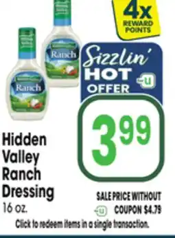 Jewel-Osco Hidden Valley Ranch Dressing offer