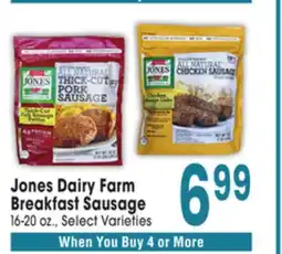 Jewel-Osco Jones Dairy Farm Breakfast Sausage offer