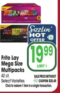 Jewel-Osco Frito Lay Mega Size Multipacks offer