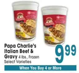 Jewel-Osco Papa Charlie's Italian Beef & Gravy offer