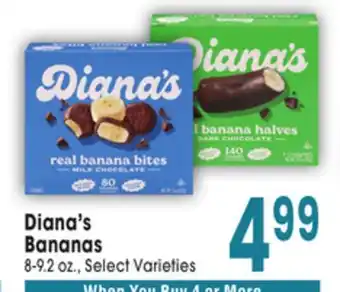 Jewel-Osco Diana's Bananas offer