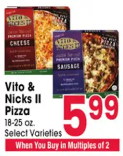 Jewel-Osco Vito & Nicks II Pizza offer