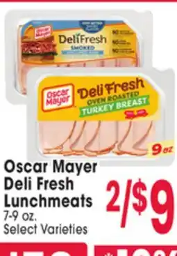 Jewel-Osco Oscar Mayer Deli Fresh Lunchmeats offer