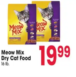 Jewel-Osco Meow Mix Dry Cat Food offer