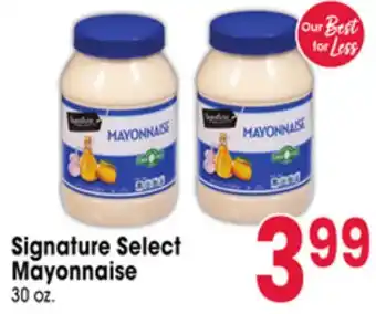 Jewel-Osco Signature Select Mayonnaise offer