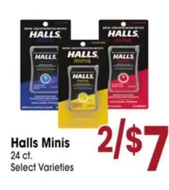 Jewel-Osco Halls Minis offer