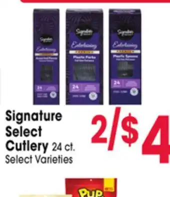 Jewel-Osco Signature Select Cutlery offer