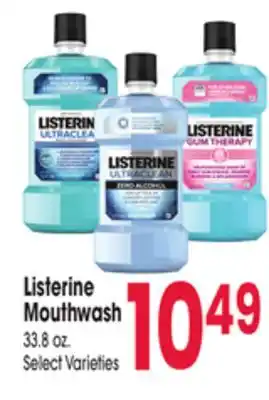 Jewel-Osco Listerine Mouthwash offer