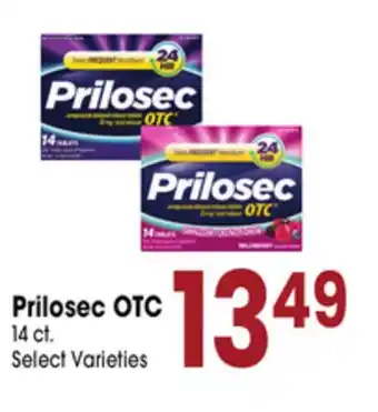 Jewel-Osco Prilosec OTC offer