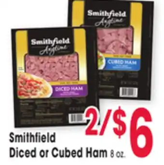 Jewel-Osco Smithfield Diced or Cubed Ham offer