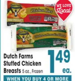 Jewel-Osco Dutch Farms Stuffed Chicken Breasts offer