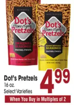 Jewel-Osco Dot's Pretzels offer