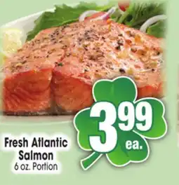 Jewel-Osco Fresh Atlantic Salmon offer