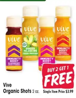 Jewel-Osco Vive Organic Shots offer