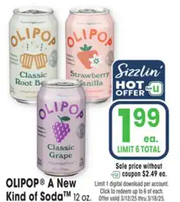 Jewel-Osco OLIPOP A New Kind of Soda offer