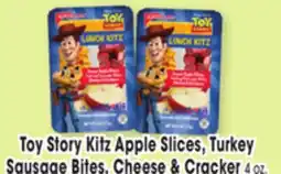 Jewel-Osco Toy Story Kitz Apple Slices, Turkey Sausage Bites, Cheese & Cracker offer