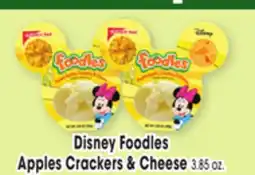 Jewel-Osco Disney Foodles Apples Crackers & Cheese offer