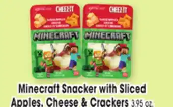 Jewel-Osco Minecraft Snacker with Sliced Apples, Cheese & Crackers offer