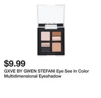 Marshalls GXVE BY GWEN STEFANI Eye See In Color Multidimensional Eyeshadow offer