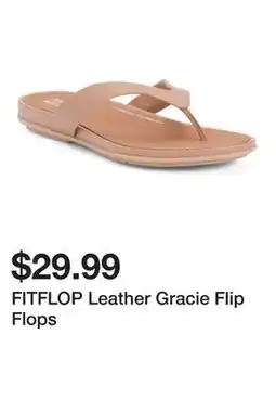 Marshalls FITFLOP Leather Gracie Flip Flops offer